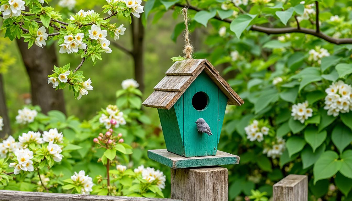 découvrez pourquoi la couleur de votre nichoir influence l'attraction des oiseaux en janvier [année] et faites le bon choix pour accueillir vos petits protégés.