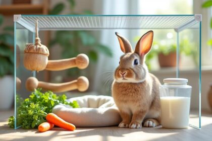 découvrez les avantages d'une cage en plexiglas pour votre lapin : sécurité, hygiène et confort optimal pour votre petit compagnon.
