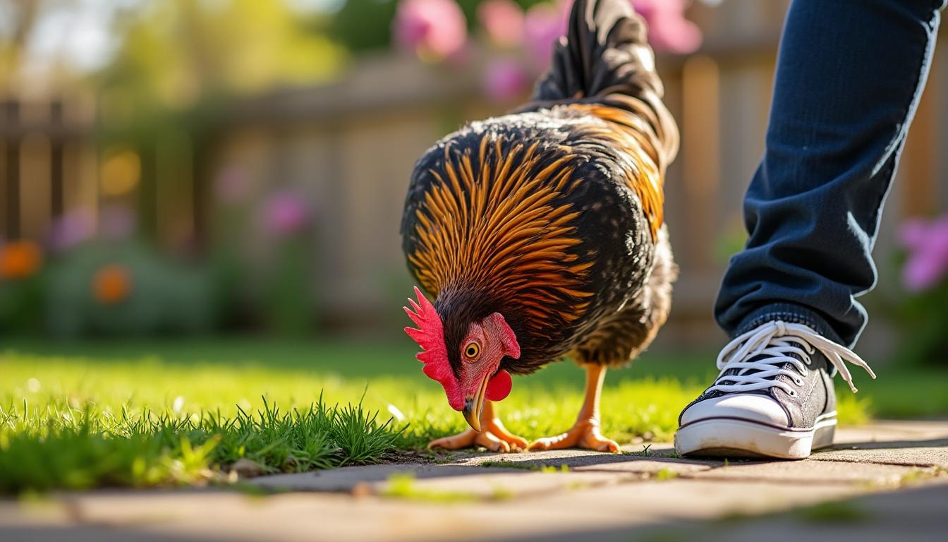 découvrez pourquoi votre poule vous picore les pieds en 2026 et apprenez à comprendre ce comportement pour mieux cohabiter avec elle.