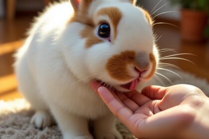 découvrez pourquoi votre lapin vous lèche et ce que ce comportement signifie pour mieux comprendre votre compagnon à quatre pattes.