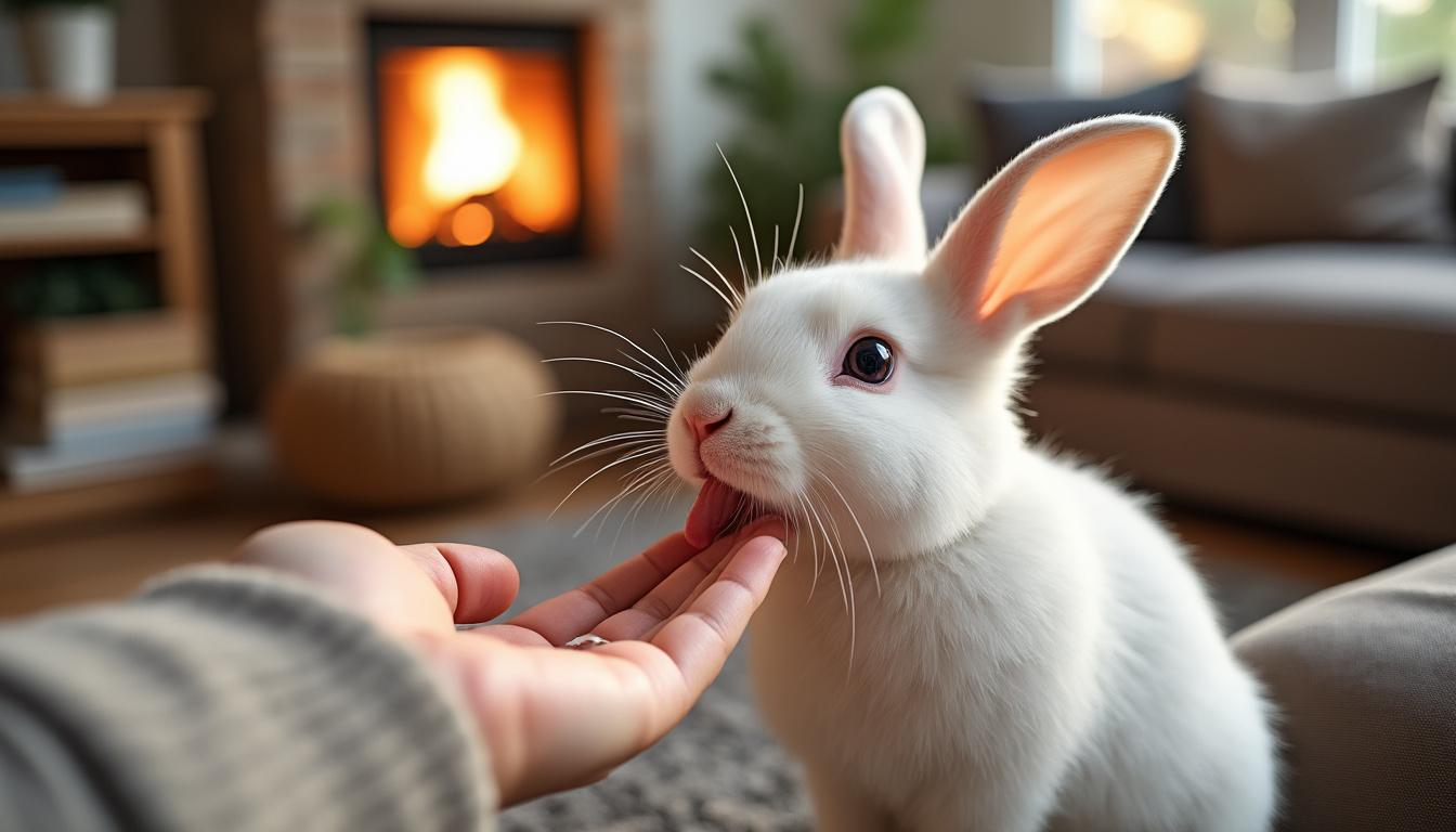 découvrez pourquoi votre lapin vous lèche et interprétez ce geste affectueux. comprenez le langage corporel de votre lapin pour mieux renforcer votre lien avec lui.