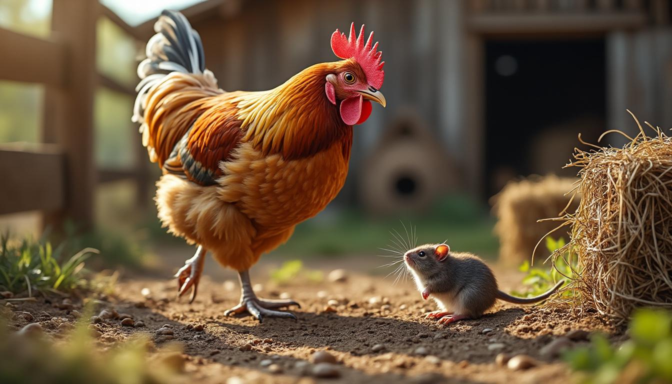 découvrez pourquoi une poule mange des souris et explorez cette habitude surprenante qui intrigue les amateurs de volaille.
