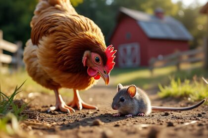 découvrez pourquoi une poule peut manger des souris et apprenez cette explication surprenante sur le comportement alimentaire des poules.