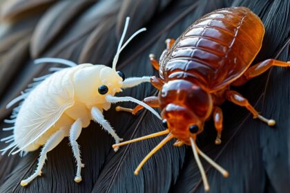 découvrez les caractéristiques des poux blancs chez la poule et leurs différences avec les poux rouges pour mieux protéger votre volaille.