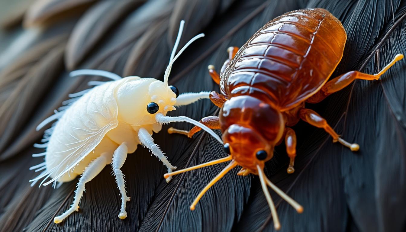 découvrez les caractéristiques des poux blancs chez la poule et leurs différences avec les poux rouges pour mieux protéger votre volaille.