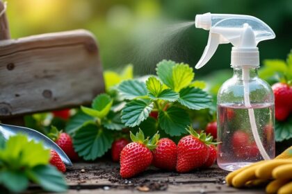 découvrez notre guide jardinage indispensable pour protéger vos fraisiers avec un traitement naturel contre les insectes, afin d'obtenir des fruits sains et savoureux.