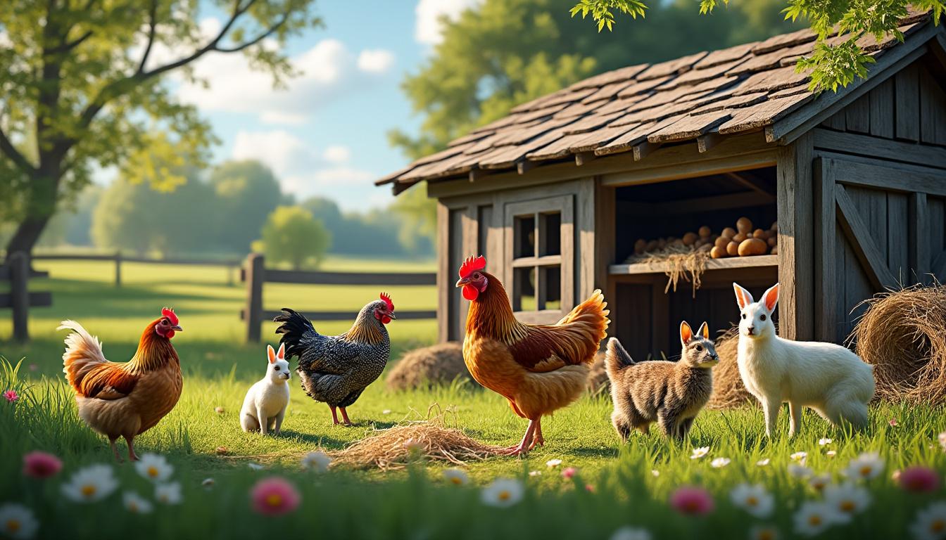 découvrez quels animaux peuvent vivre en harmonie avec vos poules en [annee] pour un poulailler équilibré et sans conflit.
