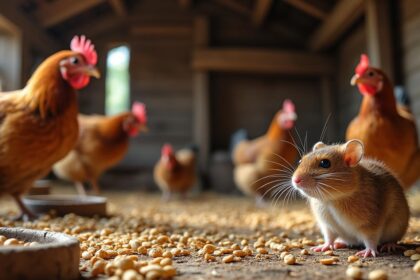 découvrez les dangers que représentent les souris dans le poulailler et comment protéger vos poules contre les risques sanitaires et le stress causés par ces nuisibles.