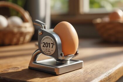 découvrez l'utilité et le fonctionnement du tampon dateur pour œufs en [mois] [année], un outil essentiel pour garantir la fraîcheur et la traçabilité de vos œufs.