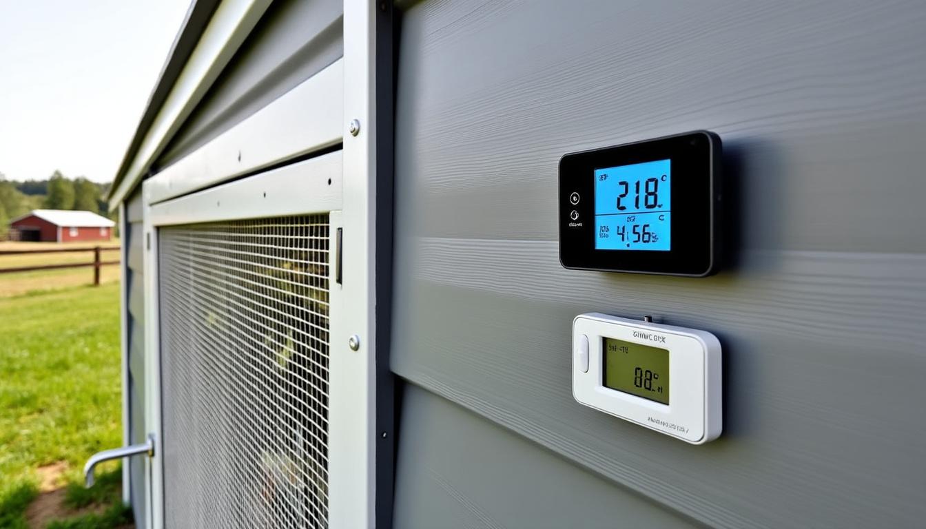 découvrez pourquoi il est essentiel d'installer un thermomètre hygromètre dans votre poulailler pour assurer le bien-être et la santé de vos poules grâce à un contrôle précis de la température et de l'humidité.