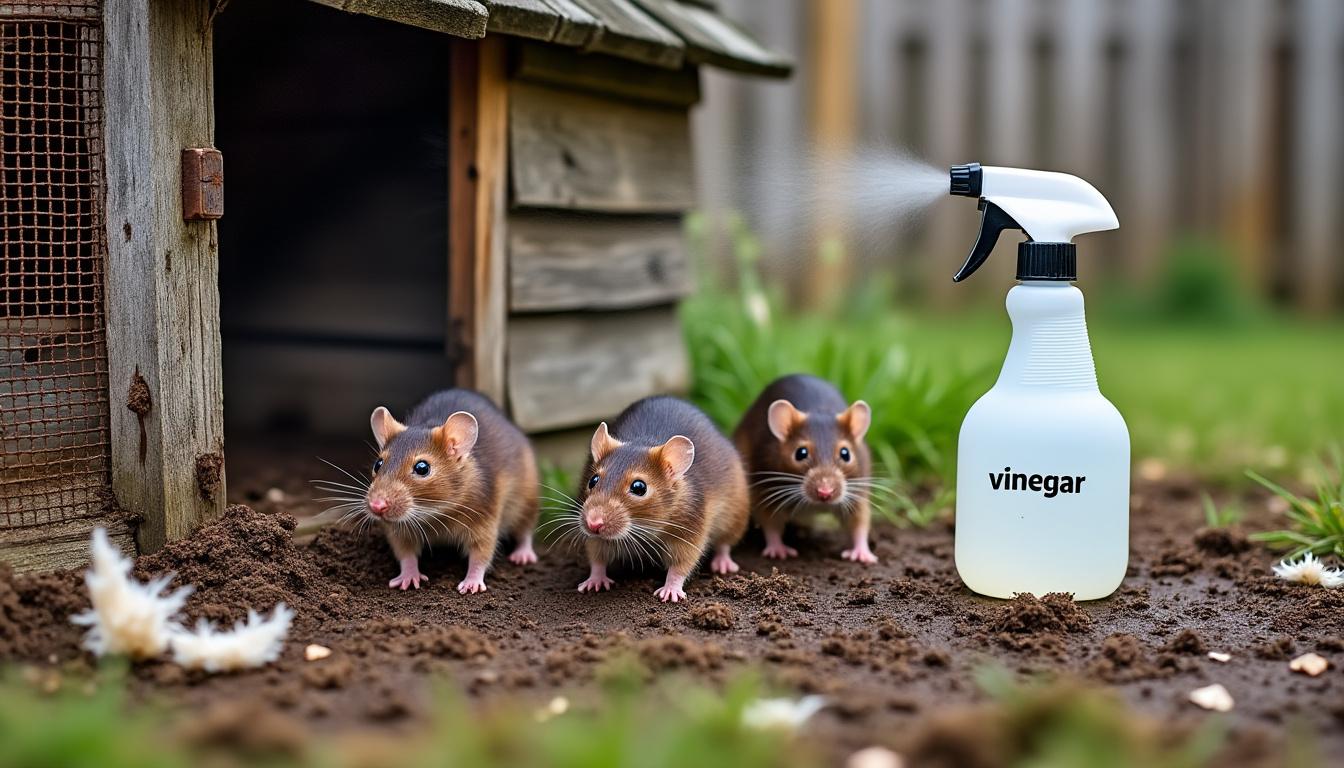 découvrez comment éloigner efficacement les rats de votre poulailler grâce à une astuce simple et naturelle : le vinaigre blanc. protégez vos poules sans produits chimiques !