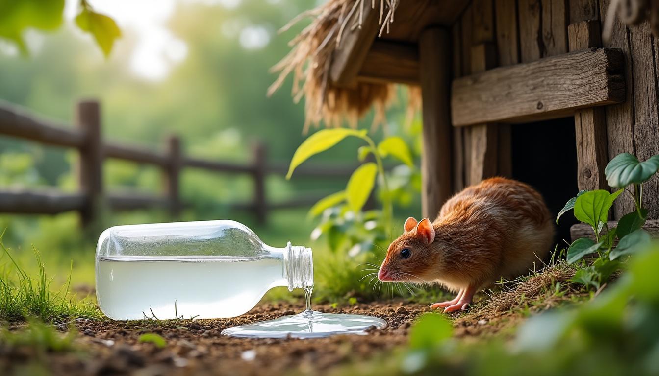 découvrez notre astuce efficace pour éloigner les rats de votre poulailler en utilisant du vinaigre blanc, une solution naturelle et économique pour protéger vos poules.