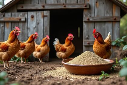 découvrez combien de vers de farine donner à vos poules et les meilleures pratiques pour leur alimentation saine et équilibrée.