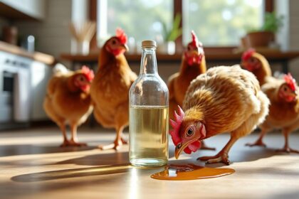 découvrez les risques liés à l'utilisation du vinaigre pour vos poules et comment protéger leur santé en évitant les dangers courants.