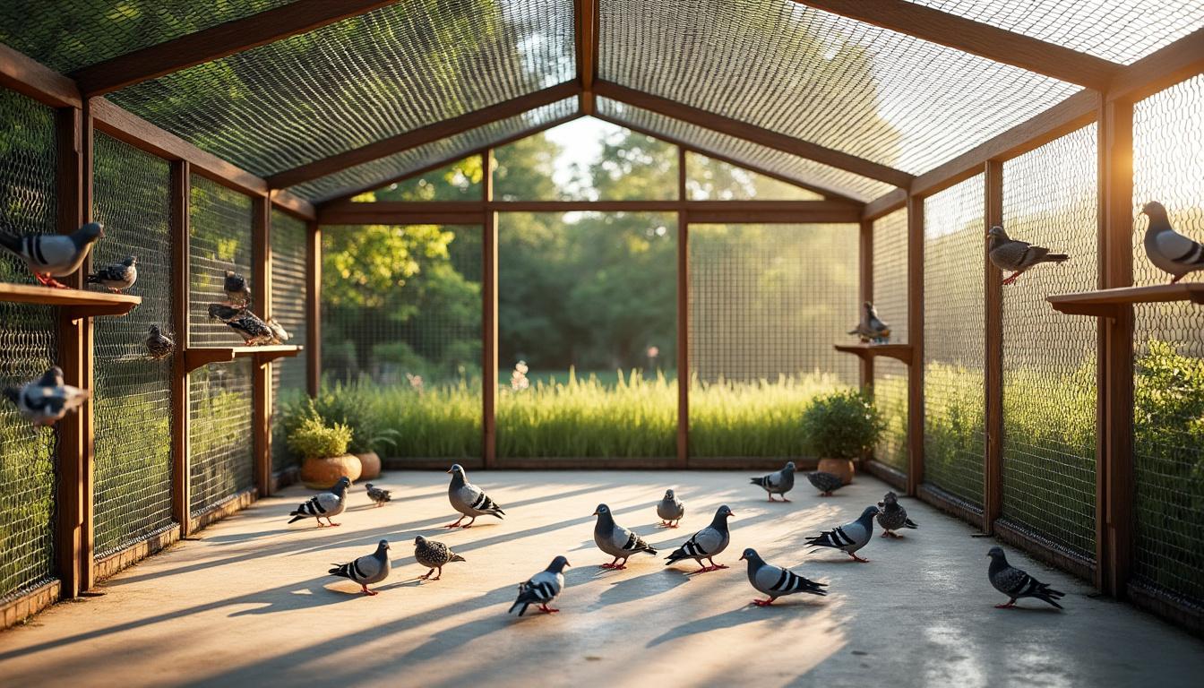 découvrez tout ce qu'il faut savoir sur les volières pour pigeons : les différentes tailles, les matériaux adaptés et les erreurs courantes à éviter pour assurer leur bien-être.