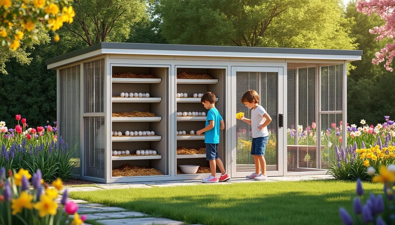 Apprenez à fabriquer un poulailler en bois fait maison adapté pour 4 poules grâce à notre guide étape par étape simple et pratique.