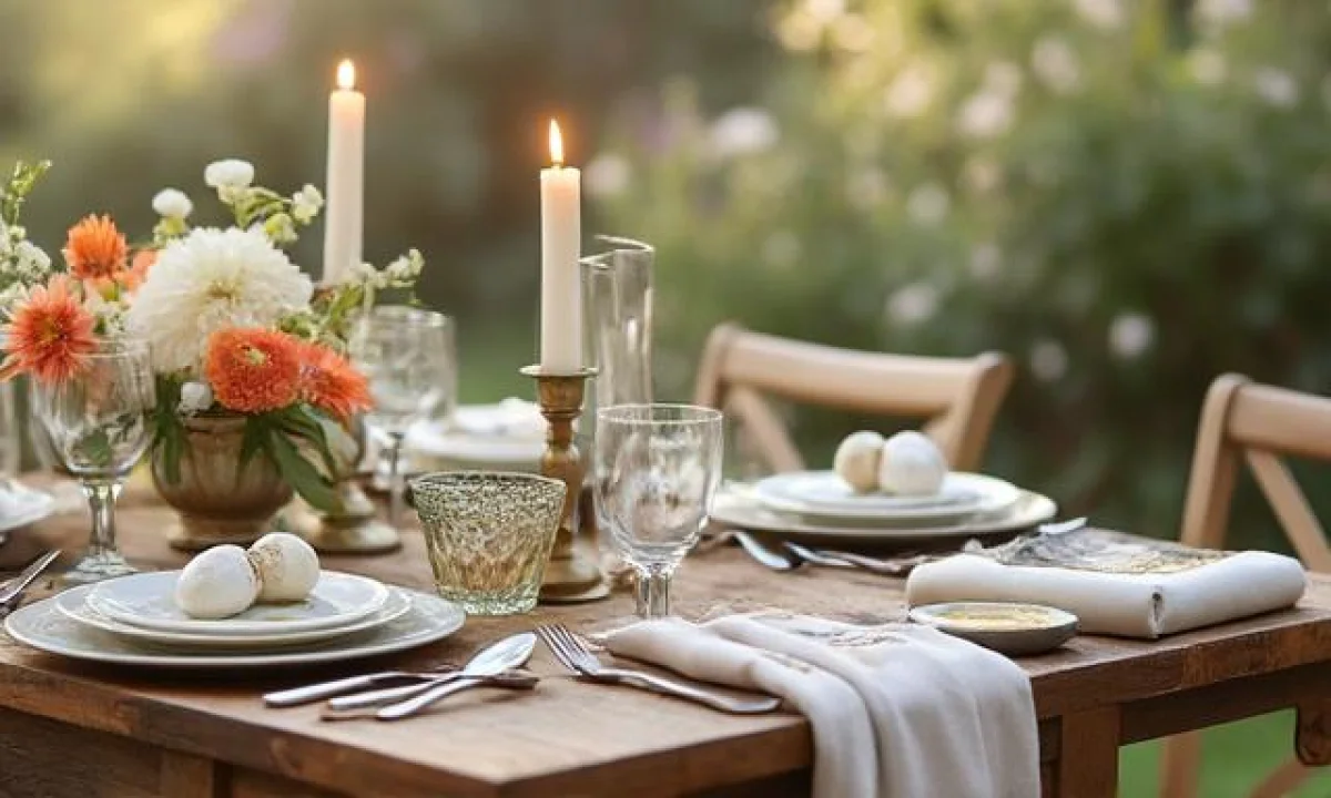 Idées originales pour la décoration de table à Pâques 2026