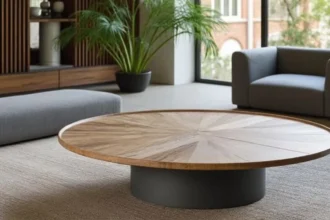 Table basse élégante de la marque made in design