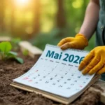 Mai 2026 : calendrier lunaire et travaux au jardin