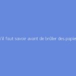 Ce qu’il faut savoir avant de brûler des papiers dans le jardin