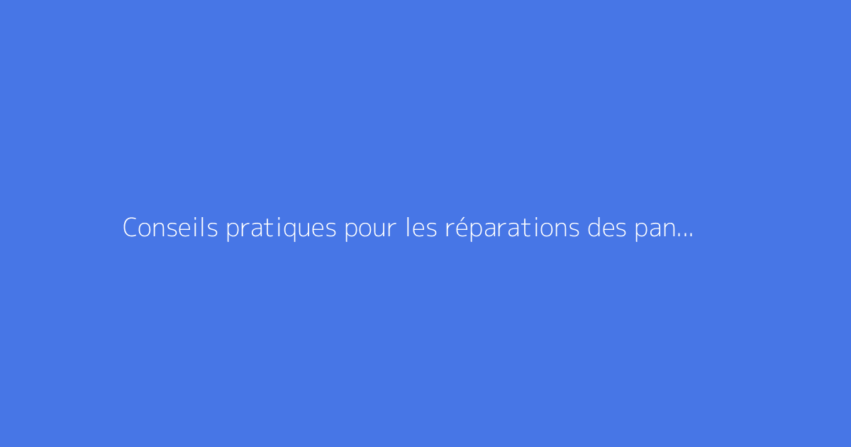 Conseils pratiques pour les réparations des panneaux sandwich en composite