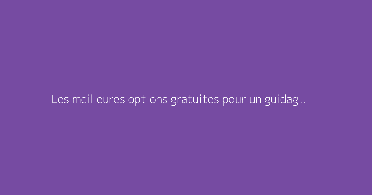 Les meilleures options gratuites pour un guidage GPS agricole