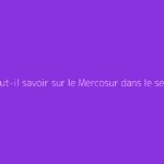 Que faut-il savoir sur le Mercosur dans le secteur agricole ?