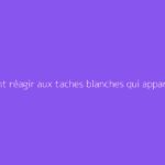 Comment réagir aux taches blanches qui apparaissent sur les framboises